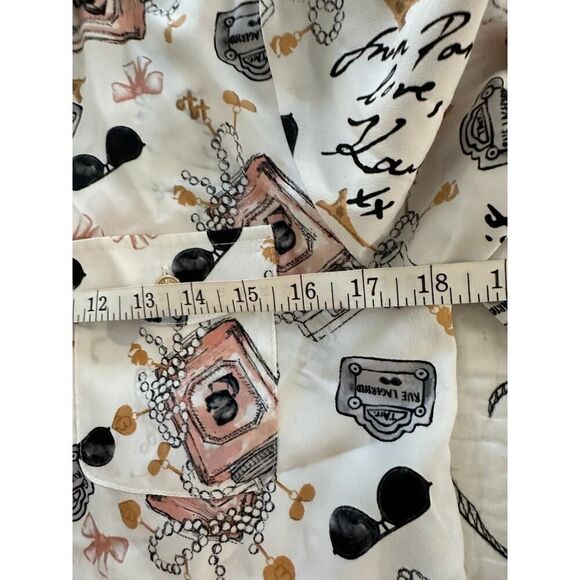 Karl Lagerfeld button down blouse - Picture 5 of 6